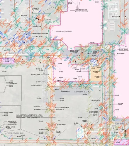 Detailed survey plans