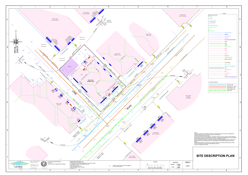 Site description plan