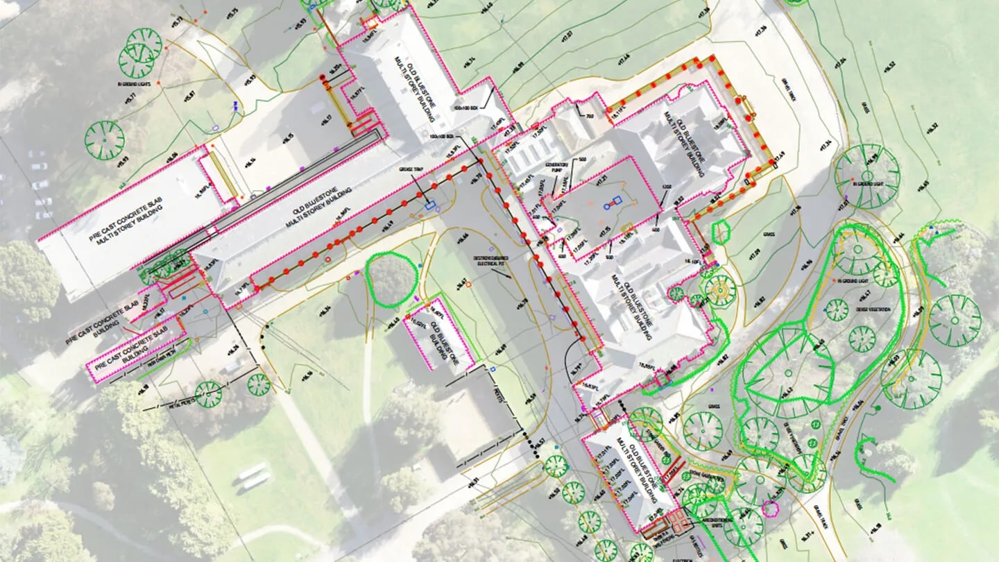 Werribee park feature survey