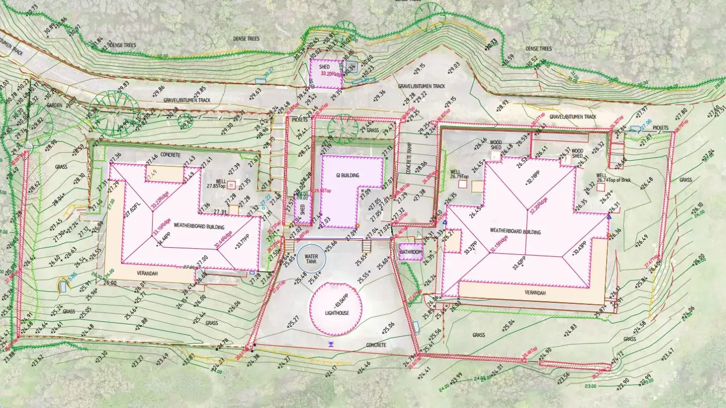 Point Hicks Lightstation aerial map