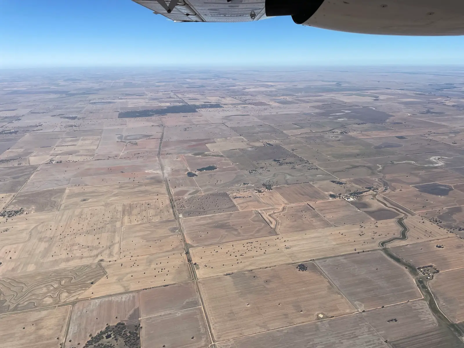Aerial survey capture over the Narran Lakes region, New South Wales